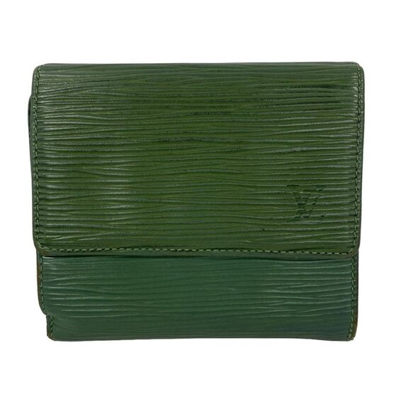 Louis Vuitton Hook Wallet Epi Porte Monnaie Billets Cult Cles Borneo Green